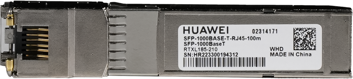 Huawei 10/100/1000M copper module, RJ-45, 100m