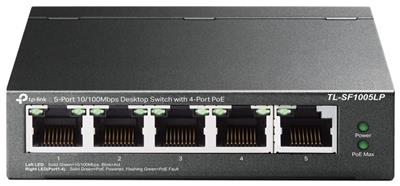 TP-Link TL-SF1005LP PoE switch