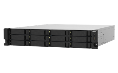 QNAP TS-1232PXU-RP-4G (1,7GHz / 4GB RAM / 12x SATA / 2x 2,5GbE / 2x 10GbE SFP+ / 1x PCIe / 2x zdroj)