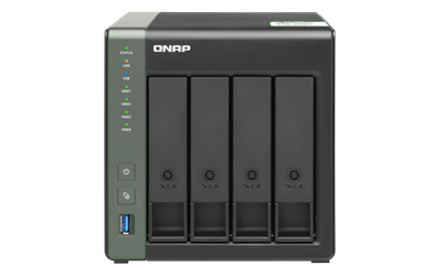 QNAP TS-431KX-2G (4core 1,7GHz / 2GB RAM / 4x SATA / 2x GbE / 1x 10GbE SFP+ / 3x USB 3.2 Gen1 )