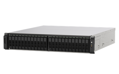 QNAP TS-h2490FU-7232P-64G (EPYC 3,2GHz, ZFS, 64GB ECC RAM, 24x 2,5  U.2, 2x 2,5GbE, 2x 25 GbE)